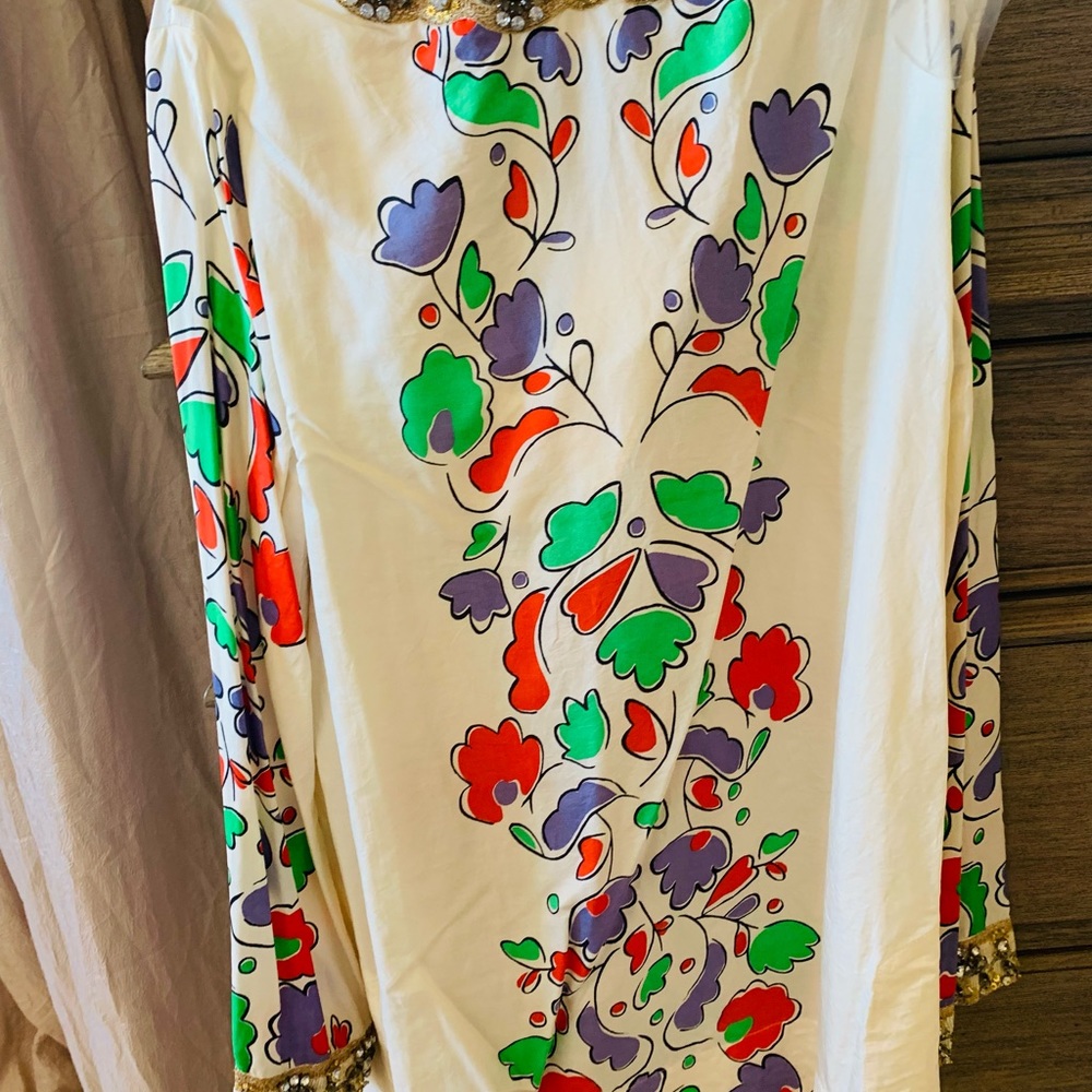Tory Burch paisley crystal tunic - Picture 10 of 10
